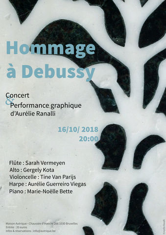 Visuel concert Debussy